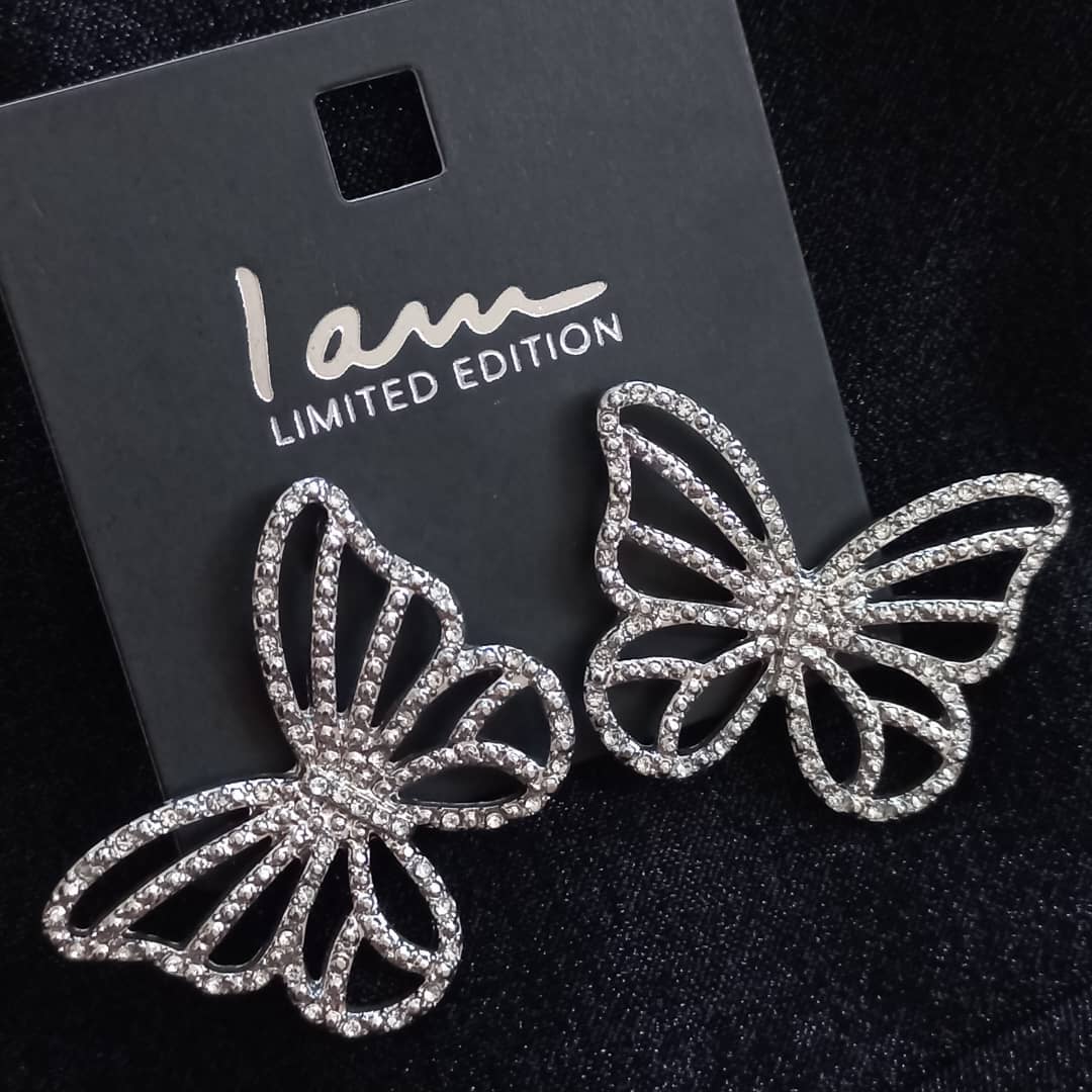 گوشواره زنانه میخی فول نگین اروپایی