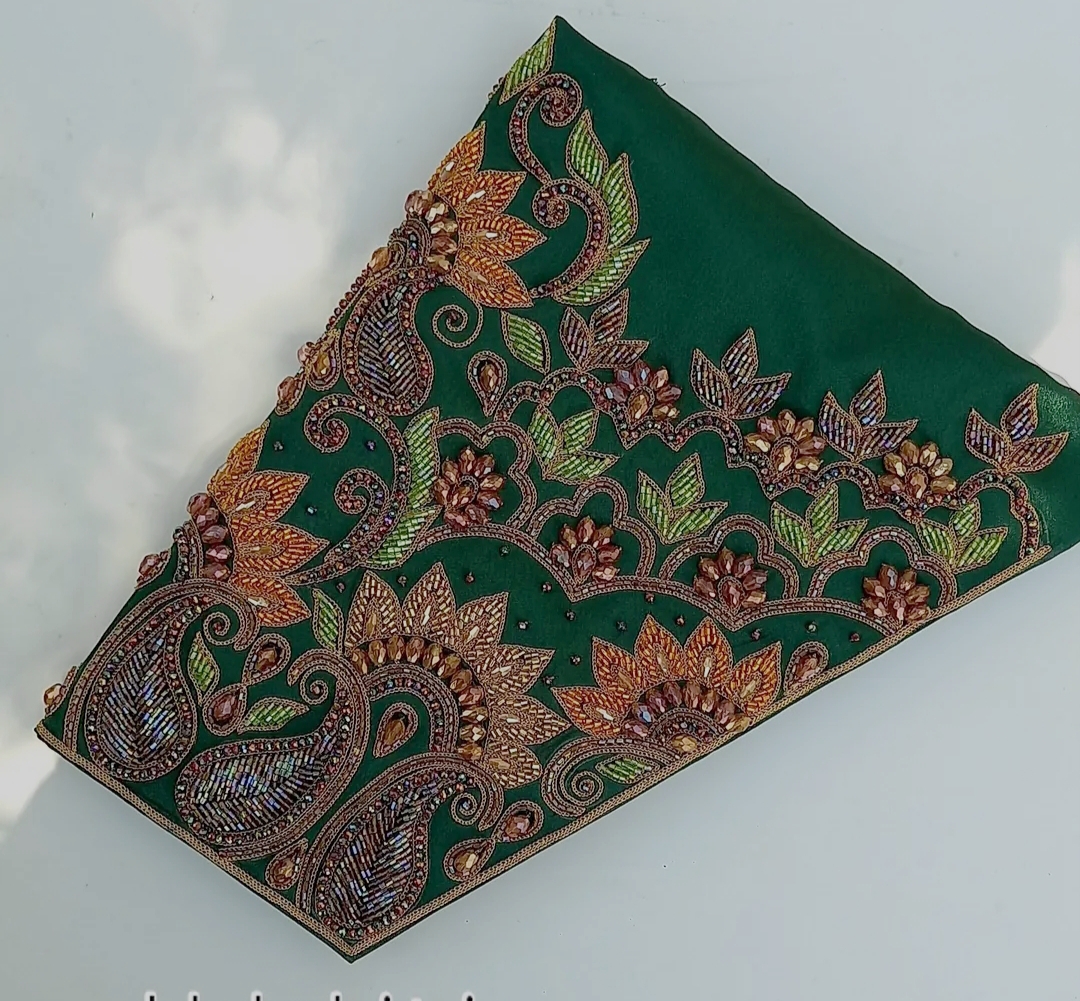 شلوار بندری کریستال ملیله ای