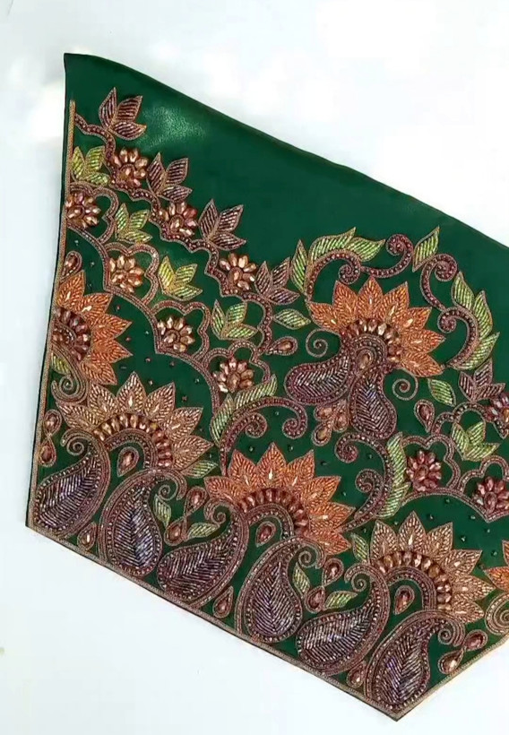 شلوار بندری کریستال ملیله ای